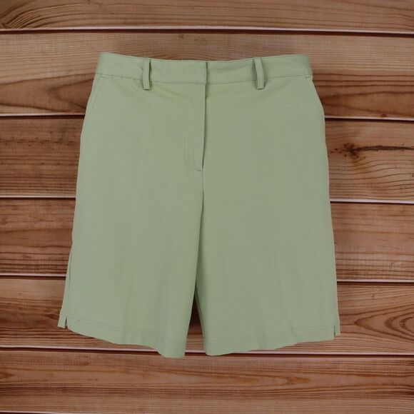 Charter Club Golf Collection Shorts Katherine Fit Womens Size 12 Green‎ Pockets - Picture 1 of 6